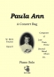 Preview: Paula Ann - A Concert Rag