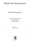 Preview: Musik der Renaissance: Michael Praetorius - für vier Blockflöten