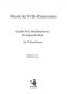 Preview: Musik der Frührenaissance - für 5 Blockflöten SSATB