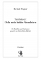 Preview: Wagner, R.: Tannhäuser: O du mein holder Abendstern - für Panflöte und Orchester