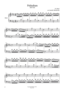 Präludium BWV 848 - für Konzertharfe solo