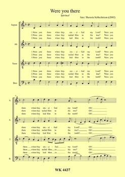 Were you there - SATB
