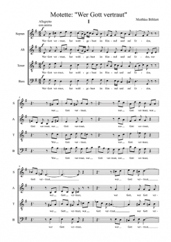 Wer Gott vertraut