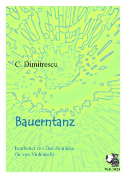 Dimitrescu, Constantin: Bauerntanz - für 4 Violoncelli