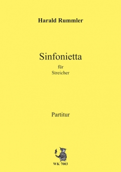 Sinfonietta für Streicher, Part.