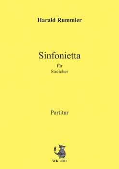 Sinfonietta für Streicher, Part.