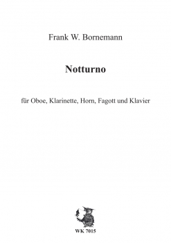 Notturno für  Klavier, Oboe, Klarinette, Horn und Fagott