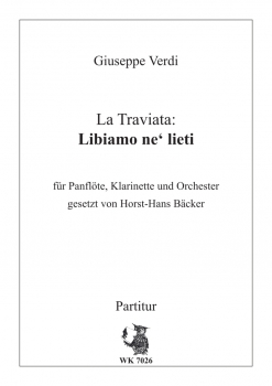 Libiamo - für Panflöte, Klarinette und Orchester