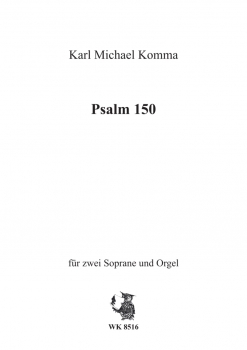 Psalm 150 - für 2 Soprane und Orgel