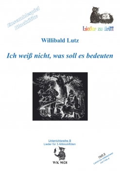 Ich weiß nicht, was soll es bedeuten - Ensemblespiel BFL -  3 F-Blockflöten, Heft 8