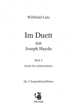 Im Duett mit Joseph Haydn Heft 2 - für 2 Sopranblockflöten