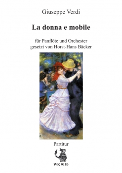 Verdi, Giuseppe: La donna e mobile - für Panflöte und Orchester