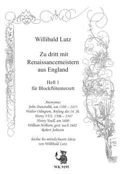 Zu dritt mit Renaissancemeistern aus England - Haft 1 - für BFL-Terzett