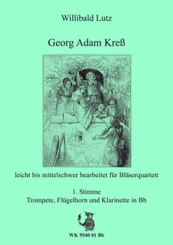 Georg Adam Kreß - für Bläserquartett - Einzelstimmen