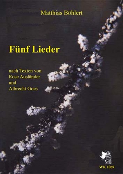 Fünf Lieder für hohe Stimme und Klavier