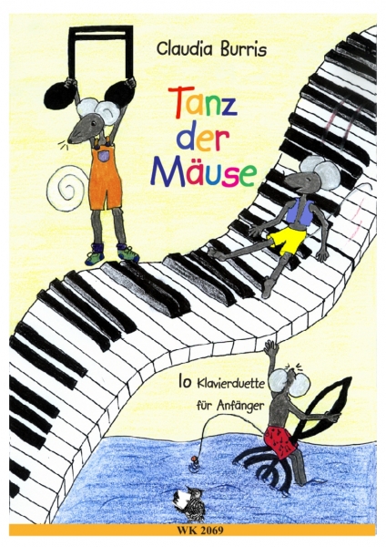 Tanz der Mäuse - Zehn Duette für Anfänger - Klavier 4ms
