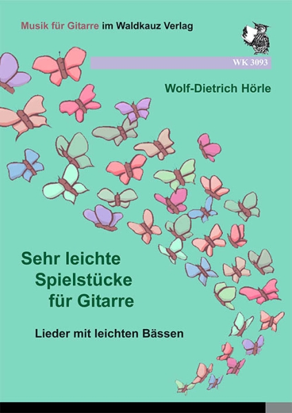 Sehr leichte Spielstücke für Gitarre - Lieder mit leichten Bässen