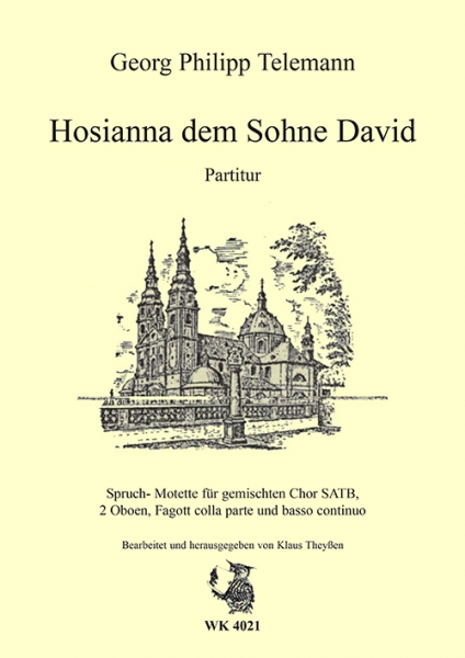 Telemann, G.P.:Hosianna dem Sohne David, Partitur