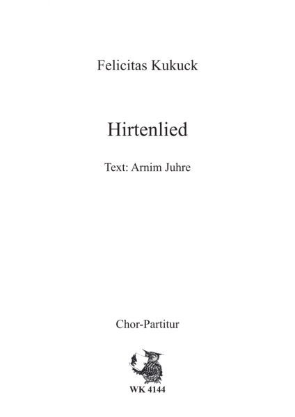 Hirtenlied - für Chor SATB a cappella