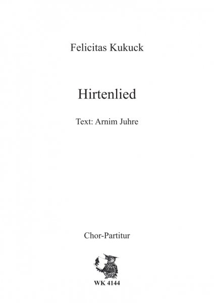 Hirtenlied - für Chor SATB a cappella