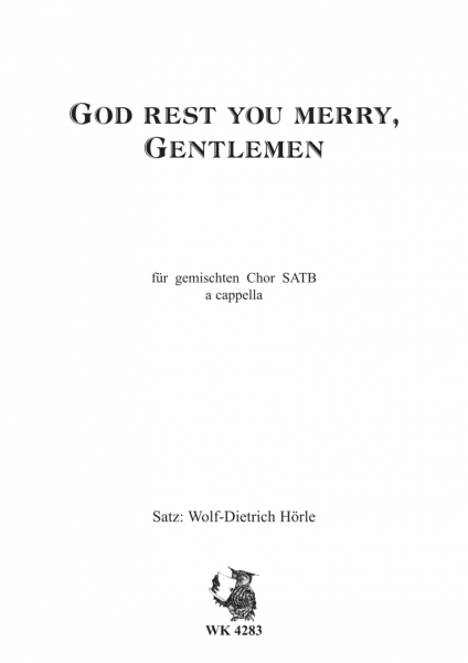 God rest you merry, Gentlemen - Chor SATB