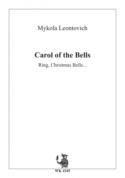 Carol of the Bells - (Ring, Christmas Bells) Chor SATB a cappella