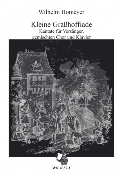 Kleine Graßhoffiade - Kantate für Vorsänger, Chor SATB und Klavier - Klavierstimme 1