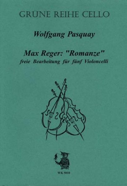 Reger: Romanze, für fünf VC, Partitur