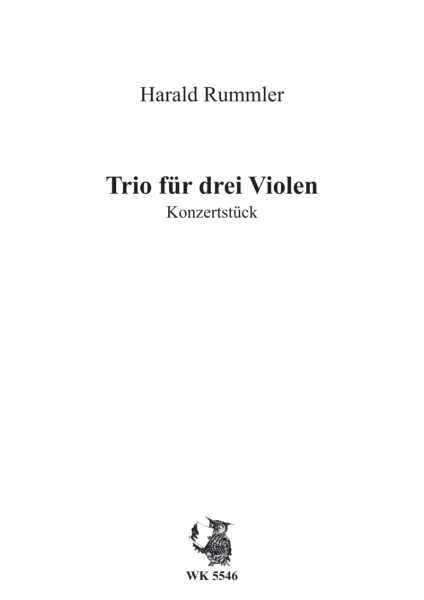 Rummler, Harald - Trio für drei Violen