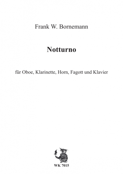 Notturno für  Klavier, Oboe, Klarinette, Horn und Fagott