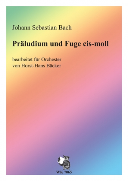 Bach, J. S.: Präludium und Fuge cis-moll BWV 849 - für Orchester (Partitur)