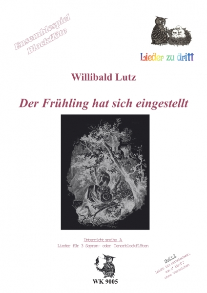 Der Frühling hat sich eingestellt - Ensemblespiel BFL -  3 C-Blockflöten, Heft 2