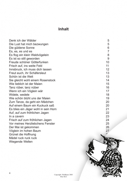 Auf einem Baum ein Kuckuck saß - Ensemblespiel BFL -  3 F-Blockflöten, Heft 6