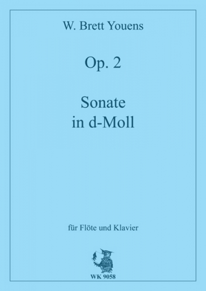 Sonate in d-moll op. 2 - für Flöte und Klavier