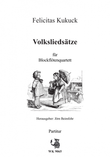 Volksliedsätze für Blockflöten-Quartett