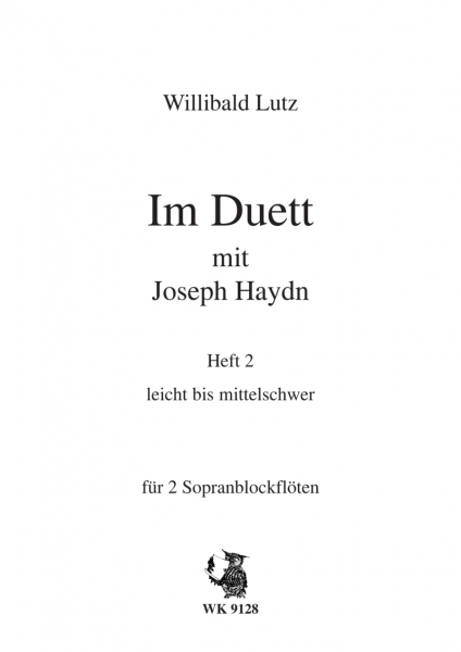 Im Duett mit Joseph Haydn Heft 2 - für 2 Sopranblockflöten