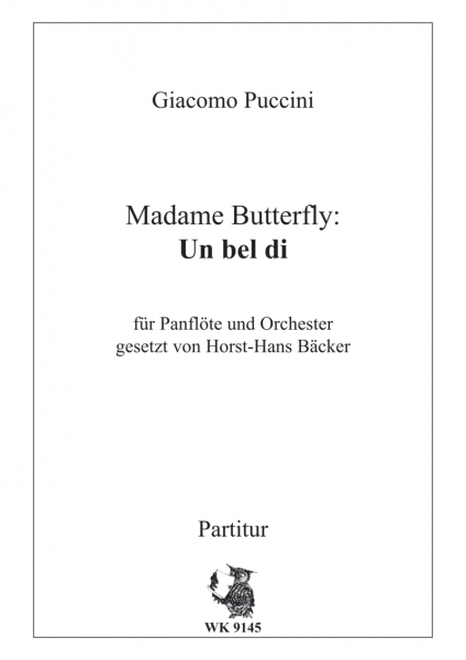 Puccini, G.: Madame Butterfly: Un bel di - für Panflöte und Orchester