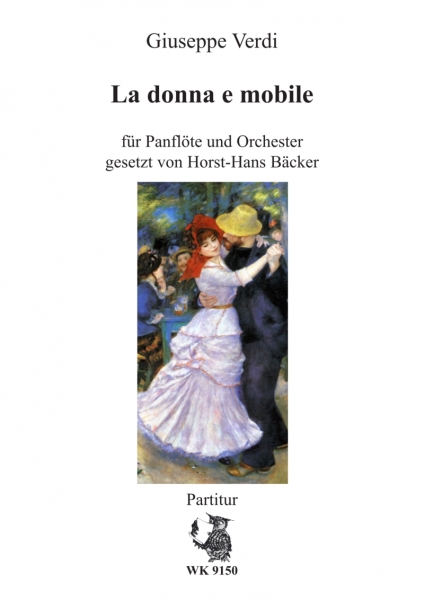 Verdi, Giuseppe: La donna e mobile - für Panflöte und Orchester