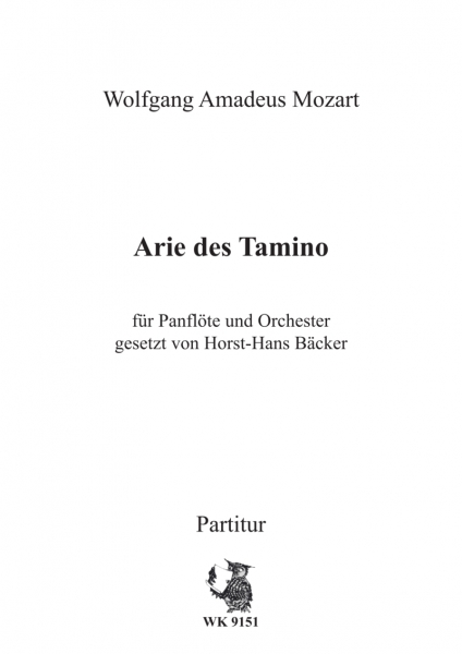 Mozart, W. A.: Arie des Tamino - für Panflöte und Orchester