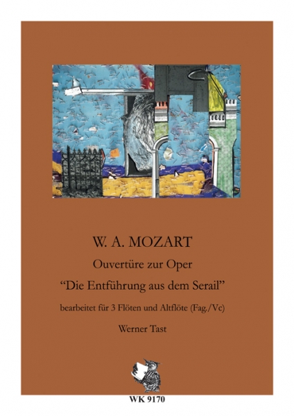 Mozart: Ouvertüre zur "Entführung" - für 3 Flöten und Altflöte