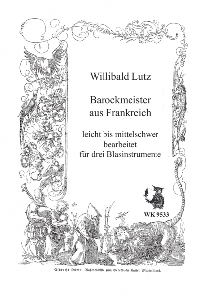 Barockmeister aus Frankreich - für 3 Blasinstrumente