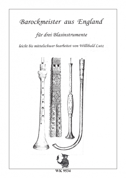 Barockmeister aus England - für 3 Blasinstrumente