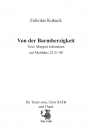 Von der Barmherzigkeit - für Chor SATB, Tenor-Solo mit Orgel