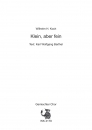 Klein, aber fein - für Chor SATB a cappella