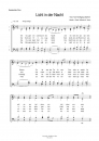 Licht in der Nacht - für Chor SATB a cappella