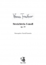 Streichtrio f-Moll op. 15 für Violine, Viola und Violoncello